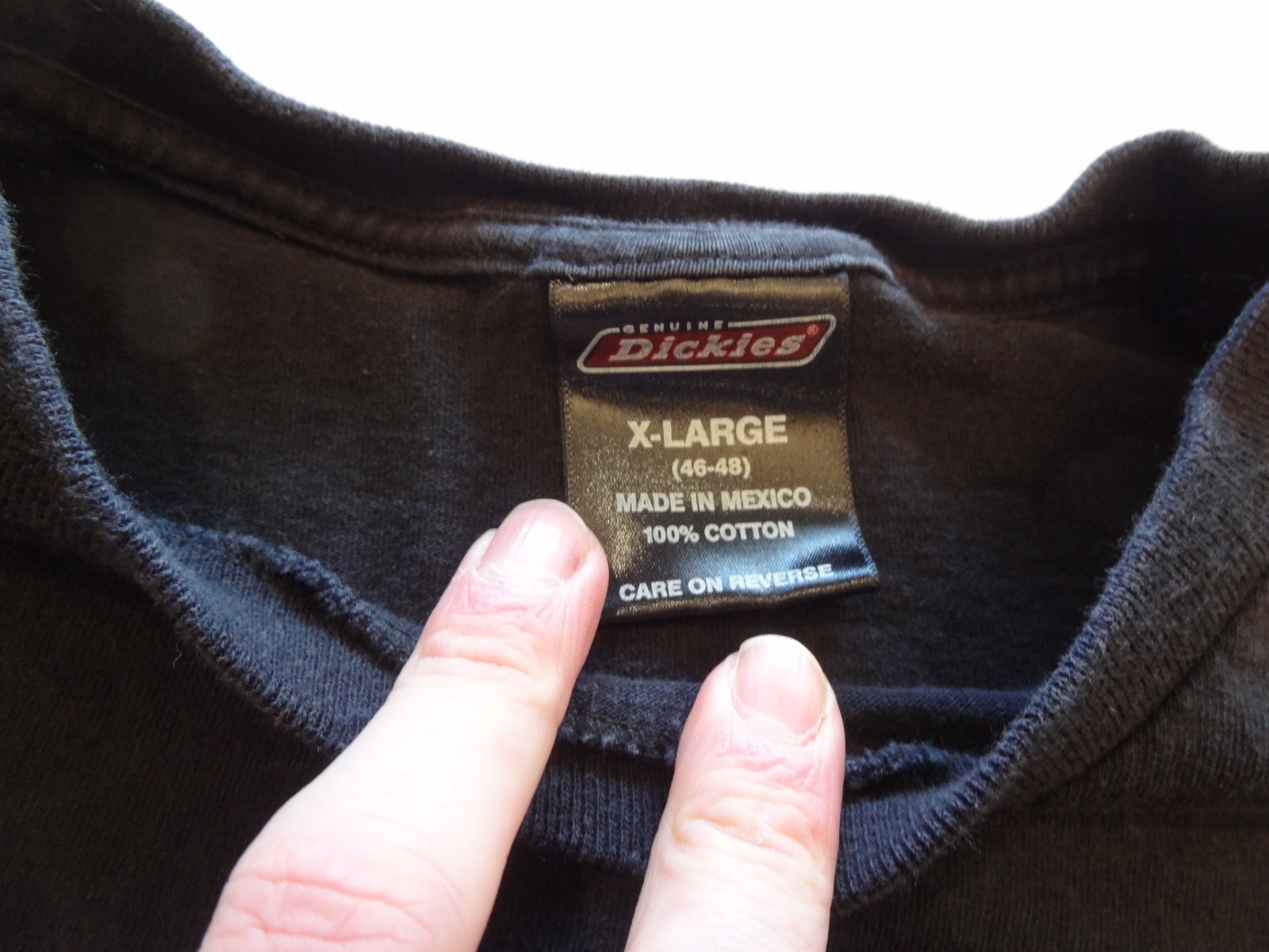 Genuine Dickies Work Wear Graphic T-Shirt Men’s XL Black gallery