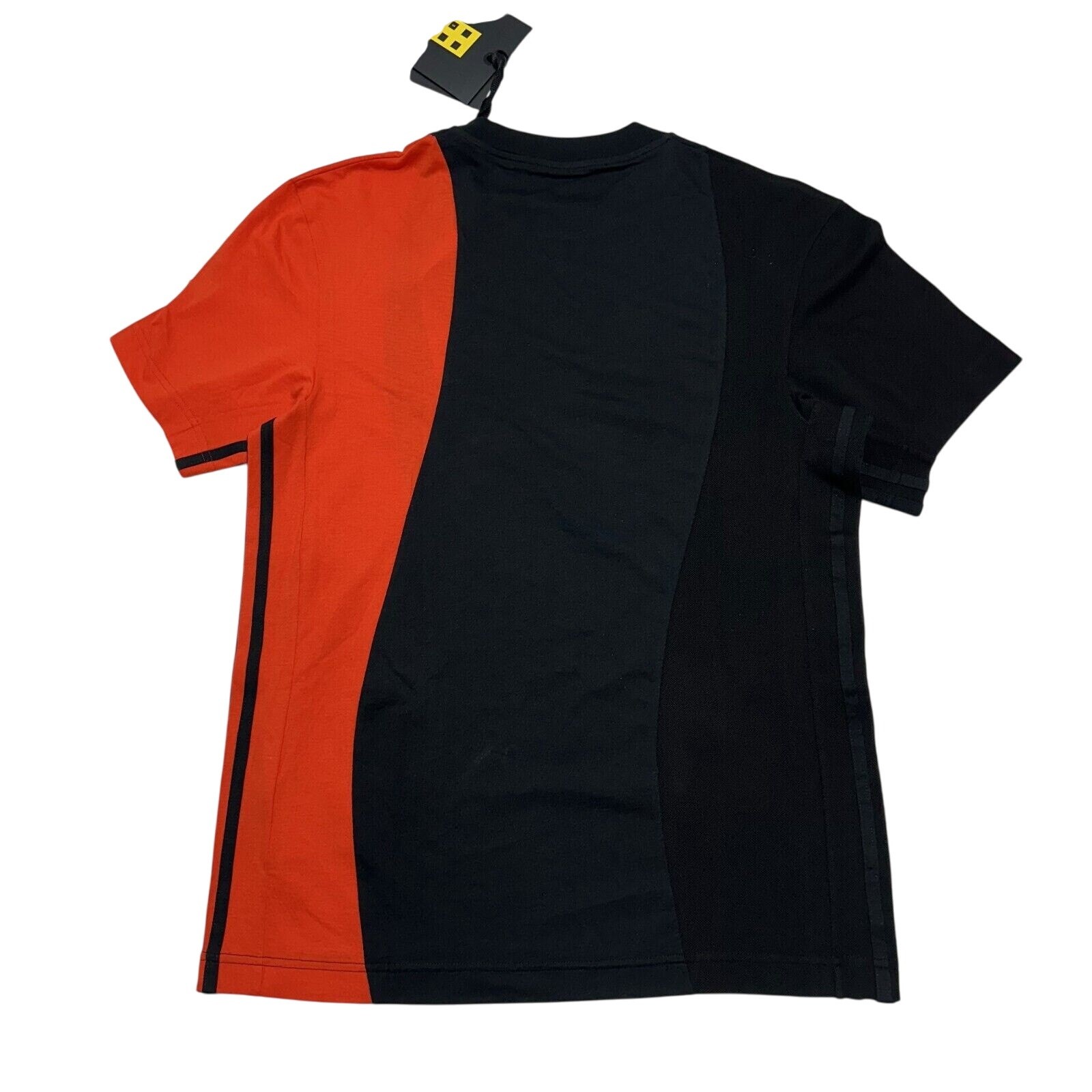 NWT Moncler x Adidas T-Shirt Size M Black Orange Cotton Short Sleeve $380 #NXNB gallery