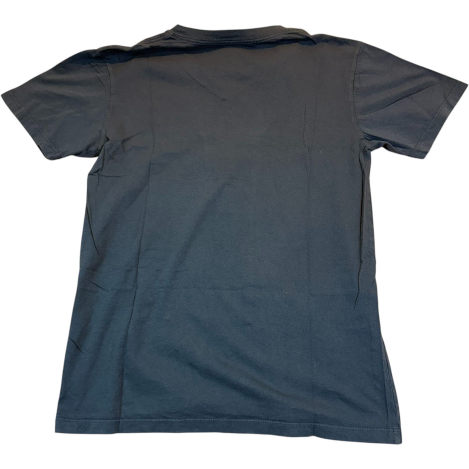 GAP Men's Size Small Blue Short Sleeve V-Neck Plain Tee Solid Flat Front gallery