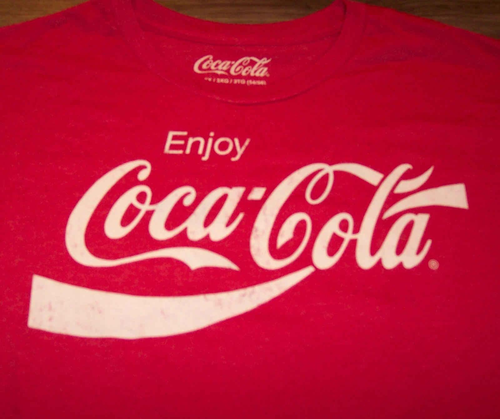 Vintage Style COCA-COLA Coke Soda T-Shirt BIG & TALL 3XL 3XG 54-56 gallery