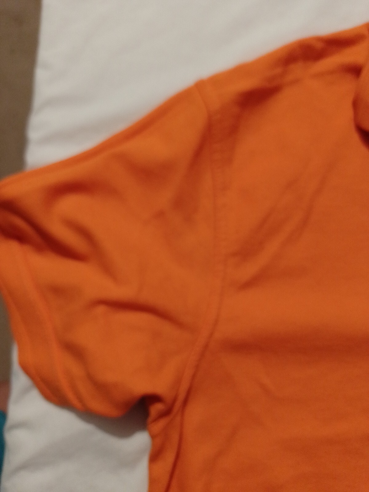Men's T Shirt Uneek Size S Short Sleeves Orange 24955 gallery