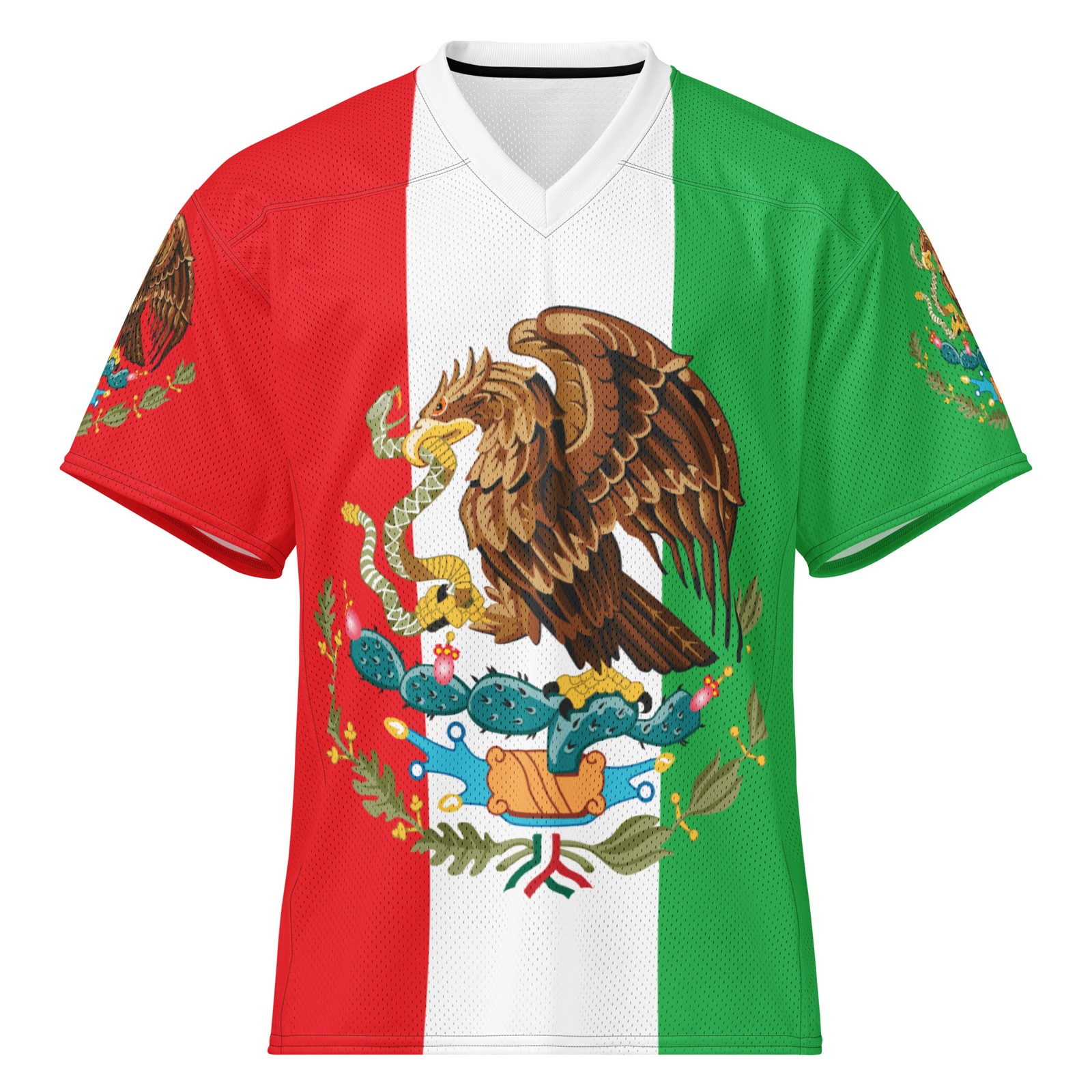 Patriarchy MÉXICO flag like shirt jersey verde, blanco, rojo