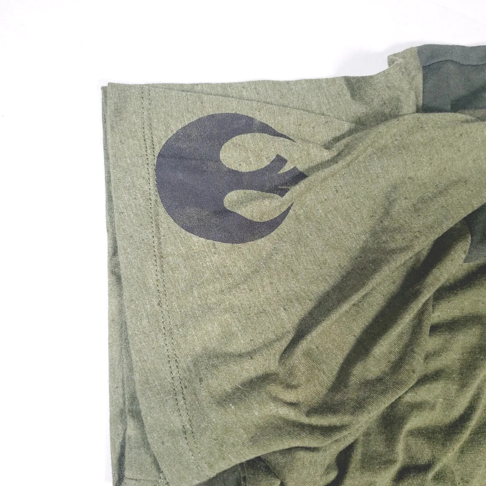 Star Wars Rogue One Graphic T‑Shirt Men’s XL 5th Sun Green Poster Tee Pre‑Owned gallery