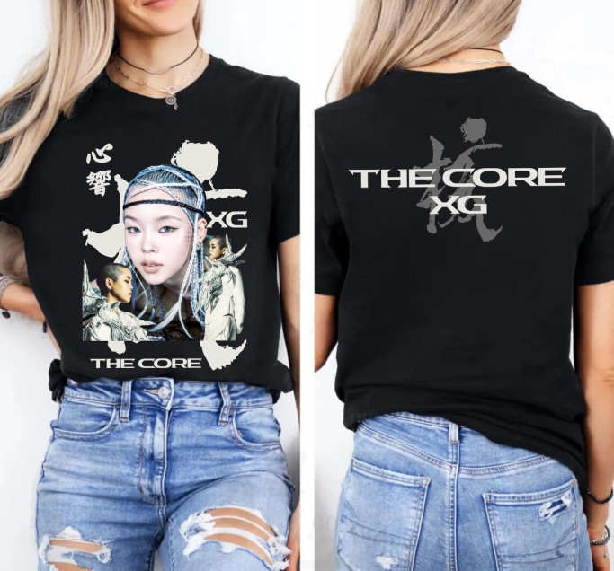 Cocona XG The Core Graphics T-shirt, XG The Core World Tour Shirt,