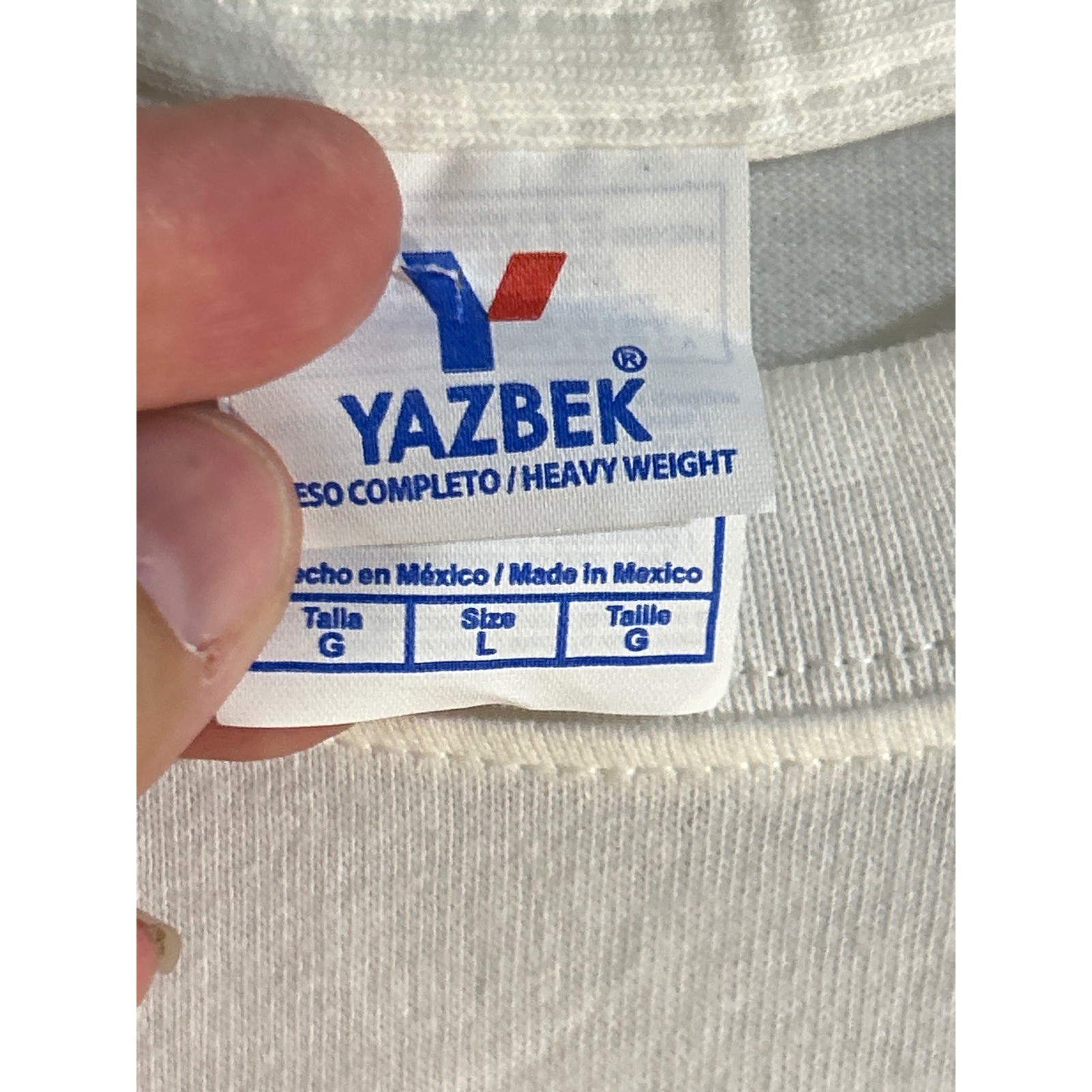 Mens L Sport Fishing Puerto Vallarta Mexico Graphic T Shirt White Yazbek gallery