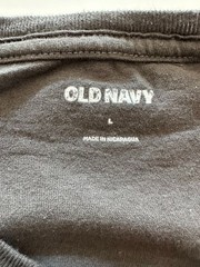 Old Navy Nirvana Graphic T-shirt Large Dark Gray Yellow Band Street Concert Band