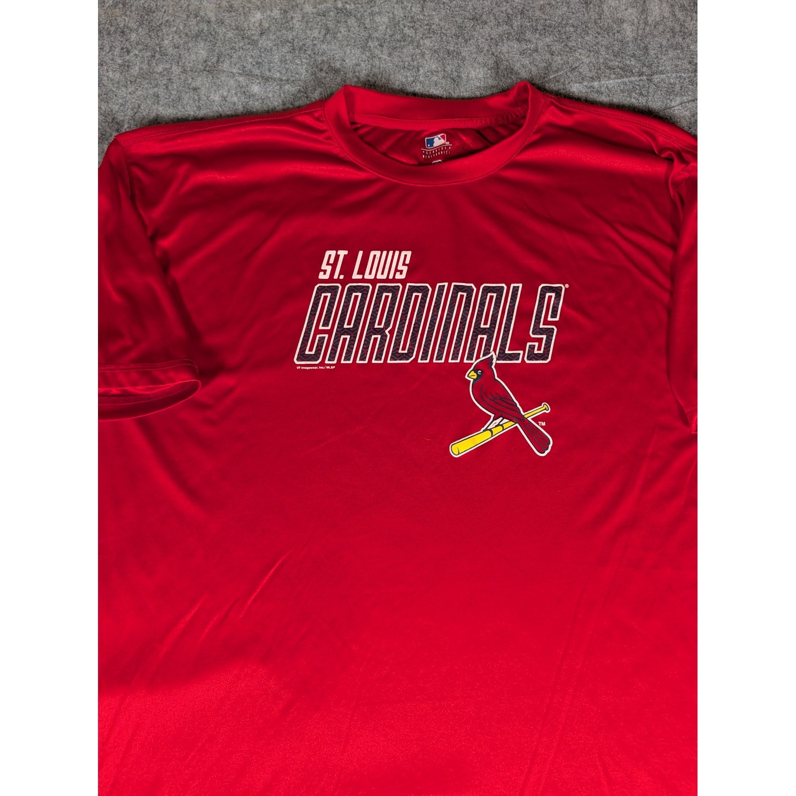 MLB St Louis Cardinals Red Performance Graphic T-Shirt Mens 3XL gallery