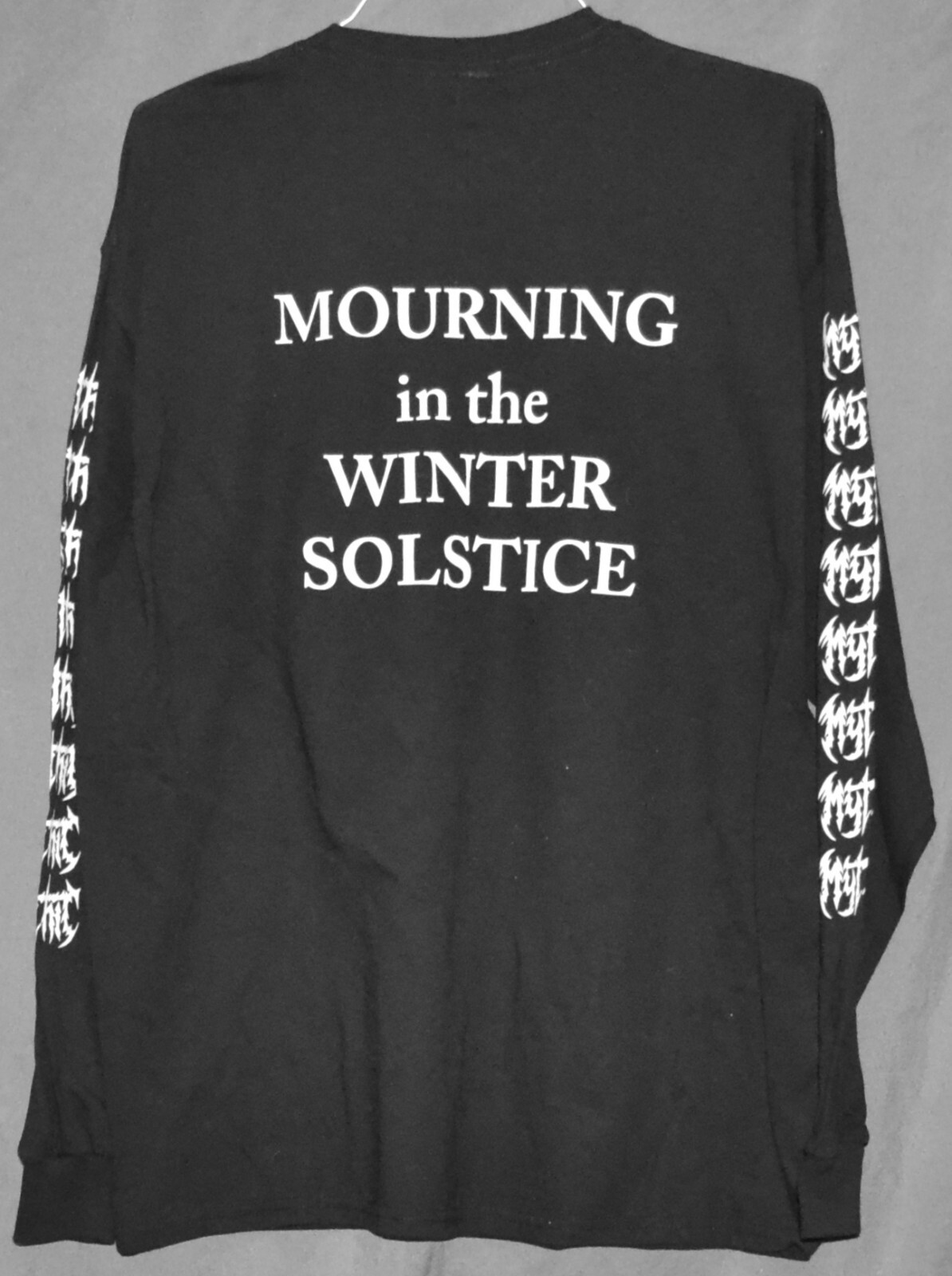 MYTHIC Winter Solstice Long Sleeve Shirt winter coffins encoffination cianide gallery