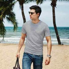 Men’s Plain T-Shirt 3 Pack 5 Pack 100% Cotton Heavy Blend BIG SIZE S to 5XL Tees