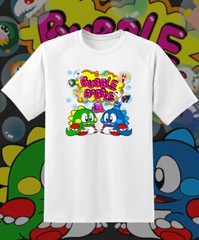 Bubble Bobble NES Retro Arcade Game Retro Video Game T Shirt Fast Ship!