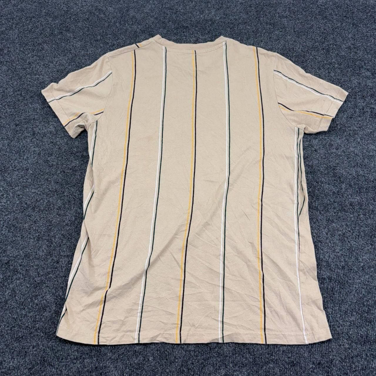 WXYZ Striped Skull Logo Embroidered T-Shirt gallery