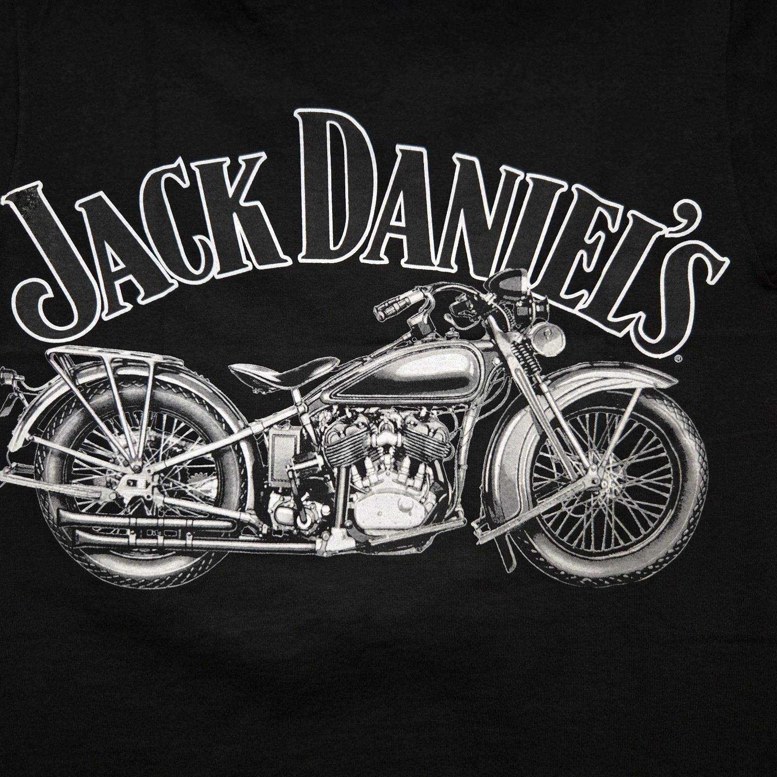 Jack Daniel's JD Old #7 SS Tee T-Shirt Adult Vintage Black 3XLarge DISPLAY gallery