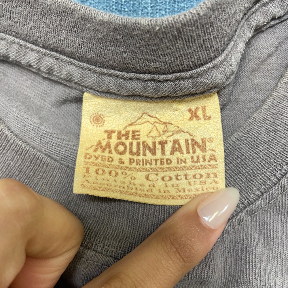 The Mountain Ouray Colorado T Shirt Men XL Brown Graphic Print Classic Crew Neck gallery