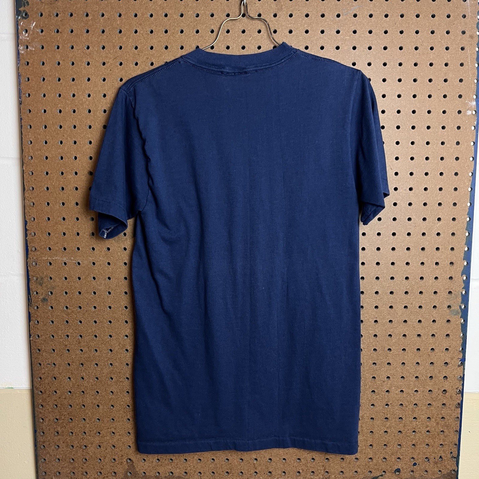 True Vintage Shirt Mens Medium Blue 70s 80s College USA University Akron Single gallery