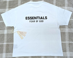 Fear of God Essentials Tee Bright White Men’s L Loose Oversized T-Shirt NWT SS25