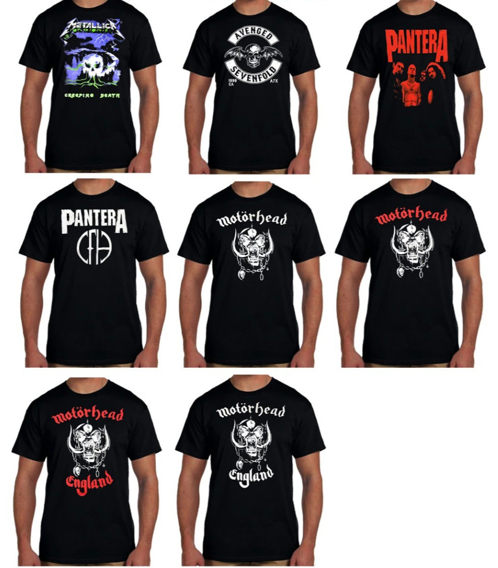Metallica Creeping Death Heavy Metal Band Men's Black T Shirt (Multiple Designs) gallery