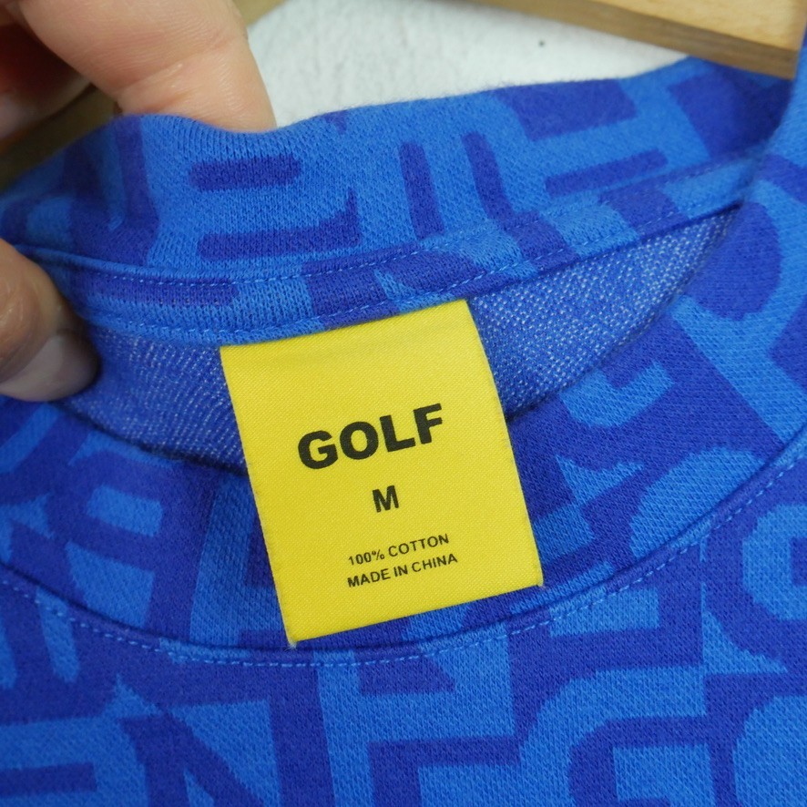 Golf Wang Jubilee Long Sleeve T Shirt Tyler The Creator Blue Logo Medium Cotton gallery