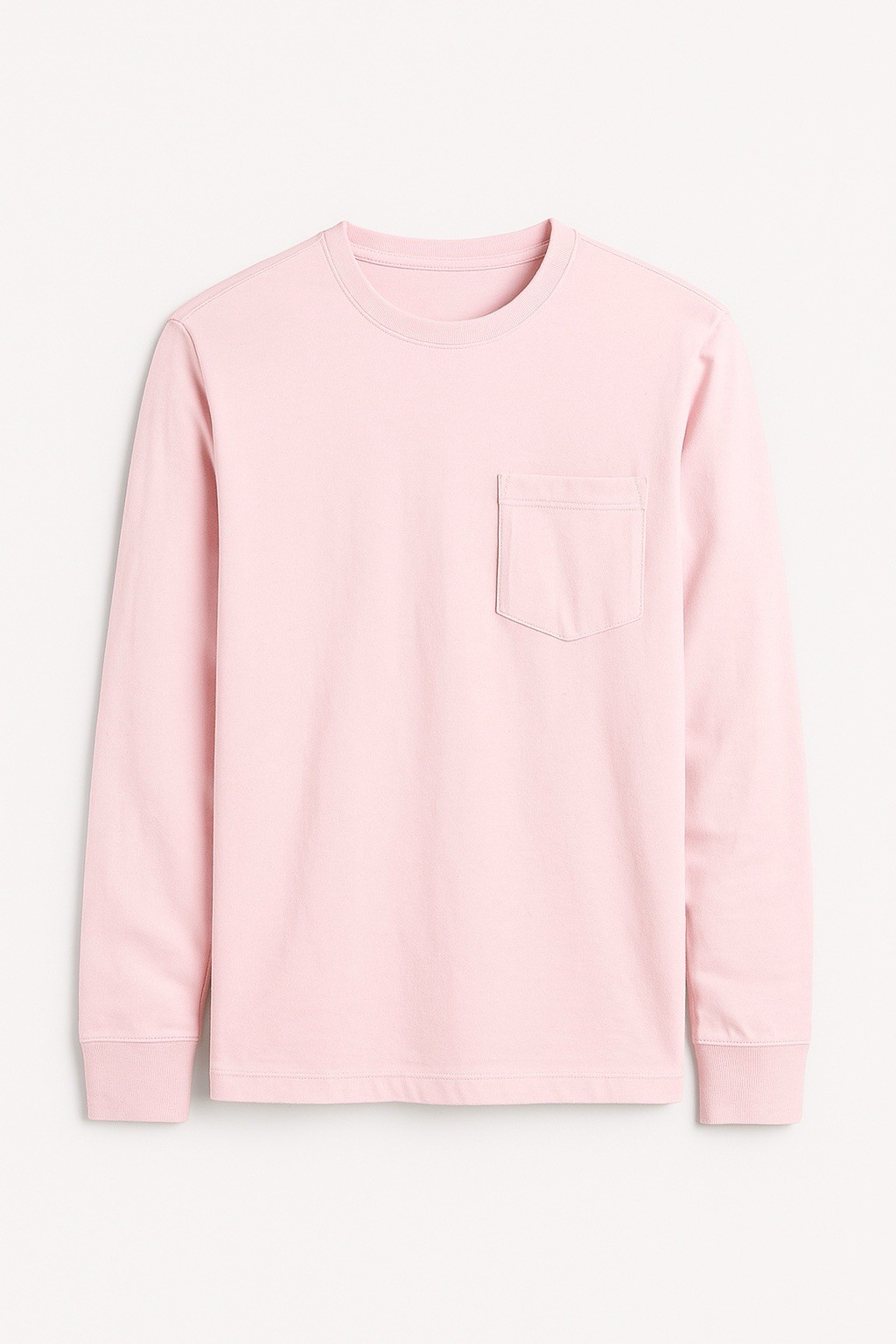 NWT Goodfellow & Co Pink Longsleeve Men's Size XL with Pocket Retail $20 gallery
