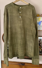 The Great China Wall Button Shirt Size XXL soft cotton embroidered
