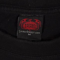 Early 00’s Spiral Direct Gothic Fantasy Grim Reaper Black Cotton T-Shirt Medium