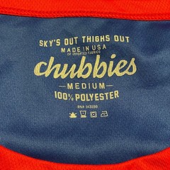 Chubbies Shirt Men Medium Sporty Tank Top Athleisure Patriotic Travel Casual