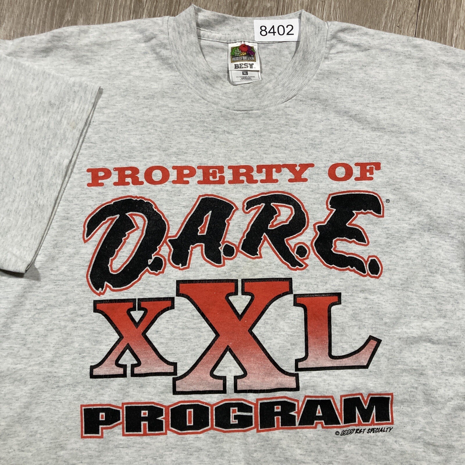 Dare Shirt XL 90s 00s Y2k Resist Drugs Alcohol Abuse USA Anti Drug Program Tee gallery