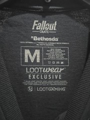 Fallout Crate Lootwear Exclusive Graphic Print Glow In The Dark Shirt Men Medium