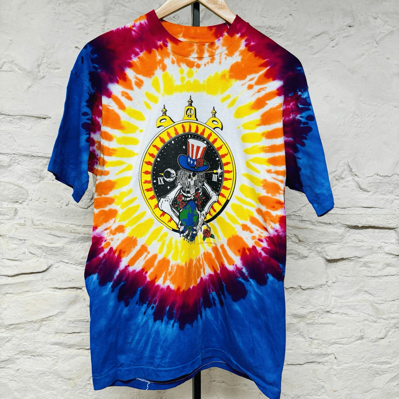 New Unworn Vintage Grateful Dead Band T Shirt 1992 Ripple Junction 90s Tie Dye