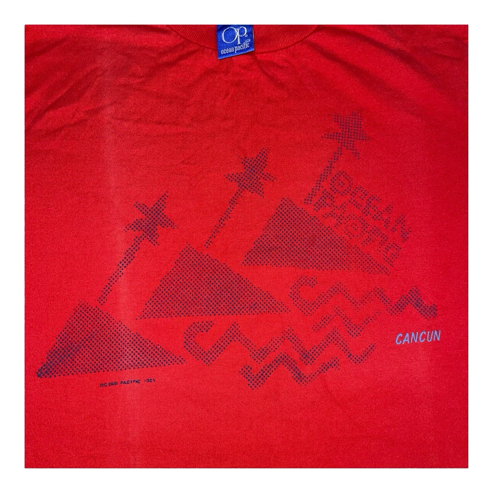 Vintage 80s Ocean Pacific T-shirt Surfing Men’s Large OP Surfer Skater Art RARE gallery