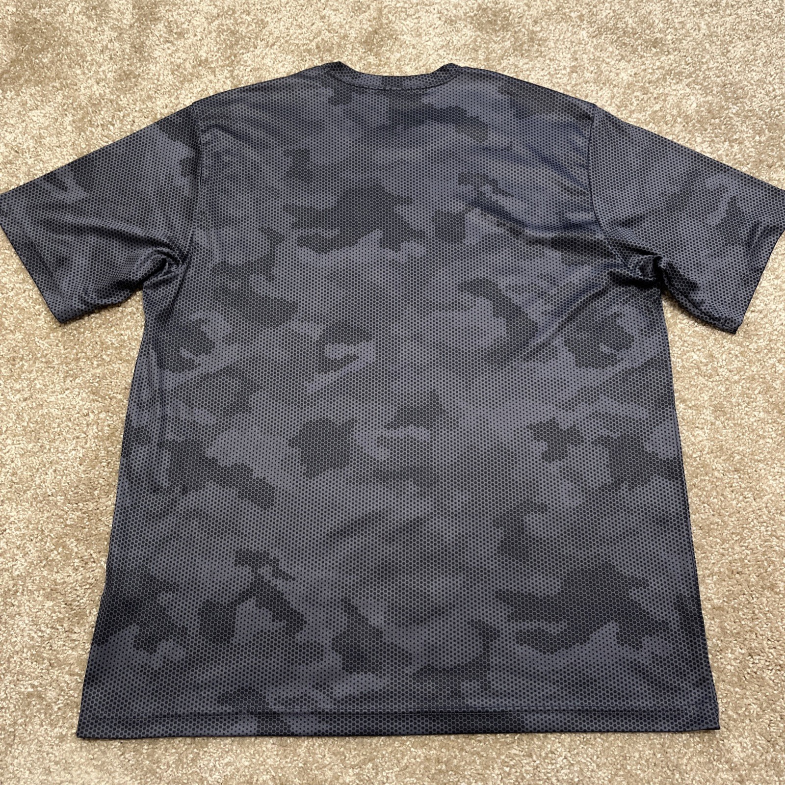 Shelby Mustang Shirt Mens XXL 2XL Grey Camo Performance Tee Ford Sports Cars Top gallery
