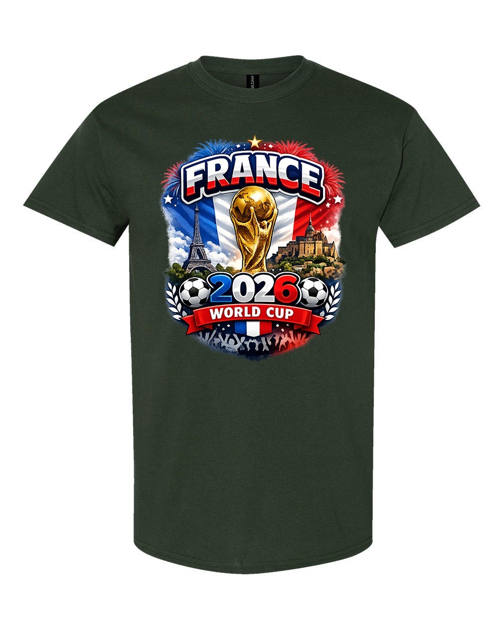 France Soccer 2026 World Cup Style Unisex T-Shirt | German Fan Shirt | Football gallery