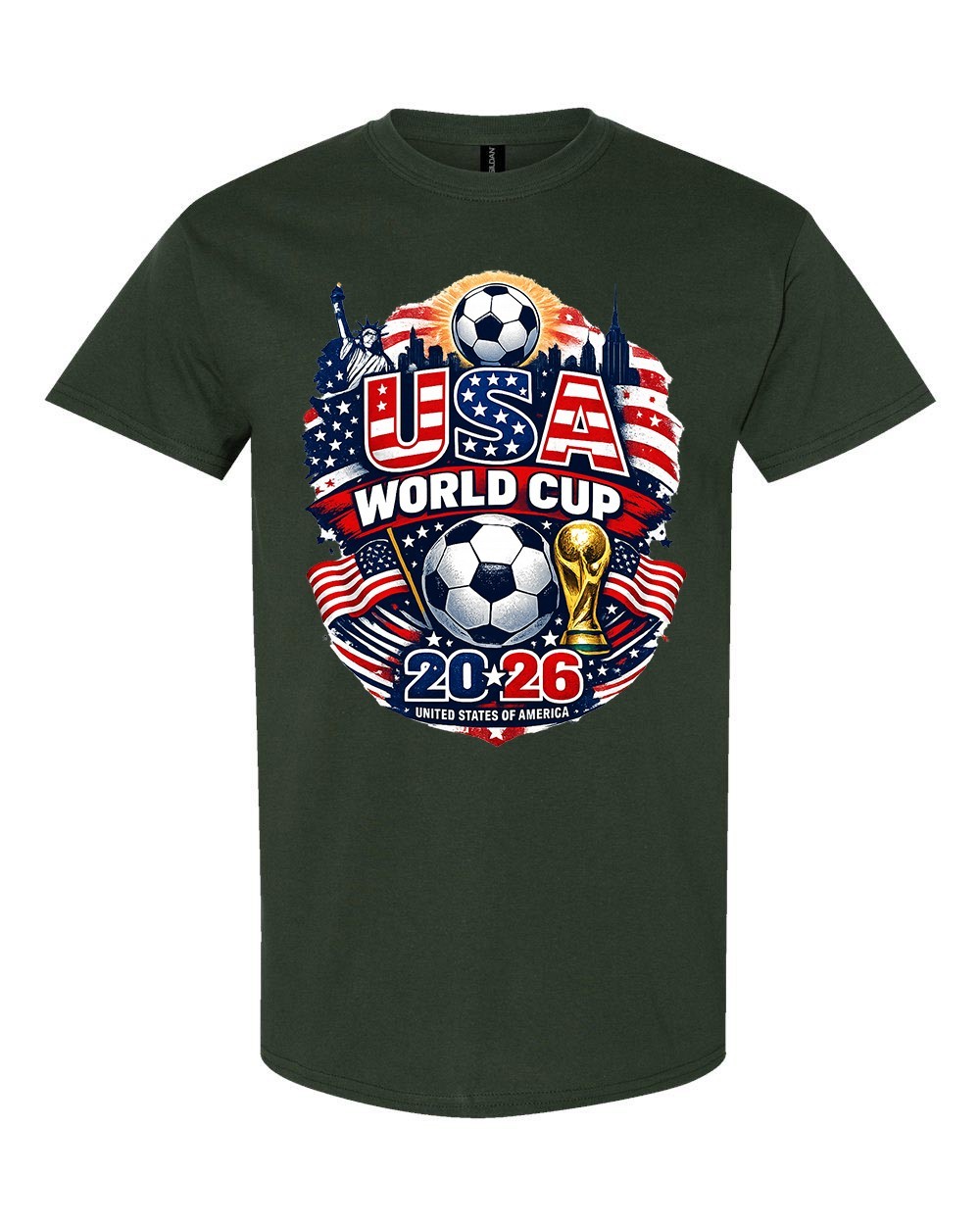 USA Soccer 2026 World Cup Style Unisex T-Shirt German Fan Shirt Football gallery