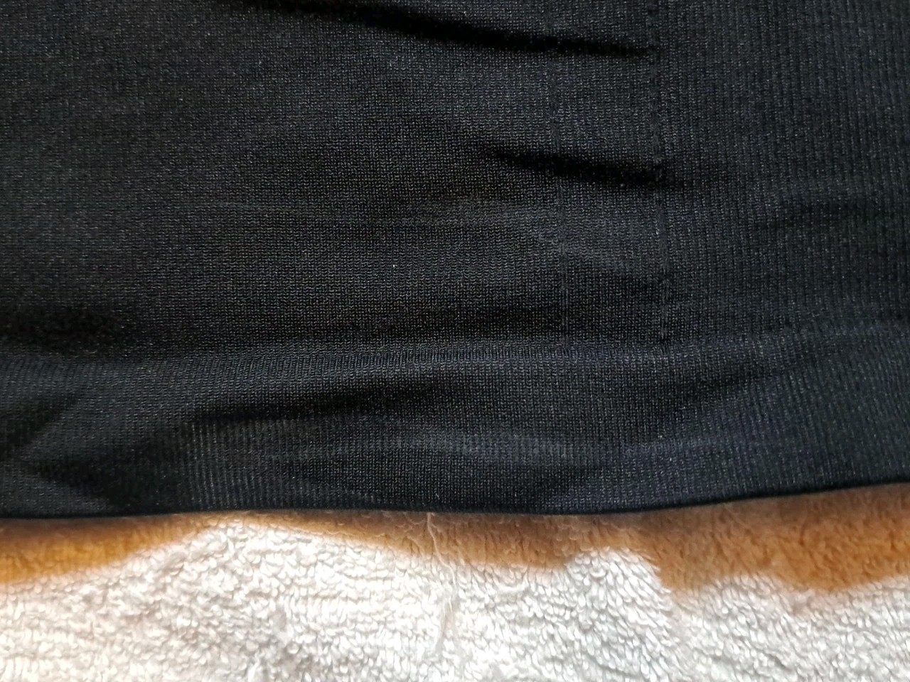 Spanx Seamless Crew Undershirt Mens Medium Black Ultra Sculpt 60012R New gallery