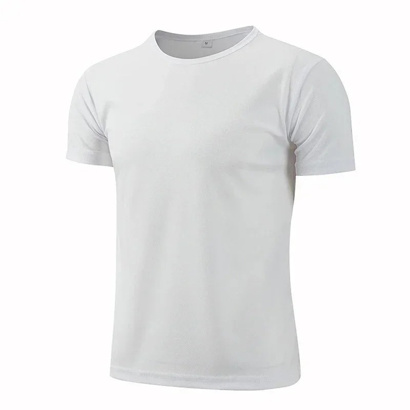 3pc Men's Dry Fit T-Shirt Athletic Performance Running Gym Workout Tee Multi Pac gallery