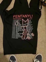 Femtanyl Merch for Danny Brown Stardust Tour 2025 Hoodie