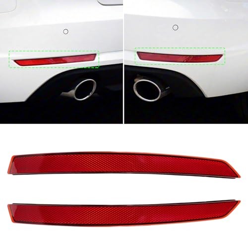 Compatible with Audi A4 B9(8W) Rear OS Bumper 16-19 A4 B9 Rear Reflector