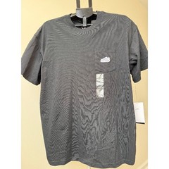 The Nike Tee Loose fit Men’s size medium Black T shirt Nike Air Force 1 patch