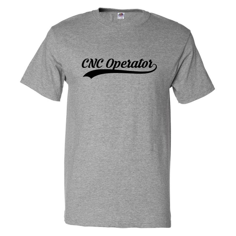 Funny CNC Operator Retro Old School T shirt Tee gallery