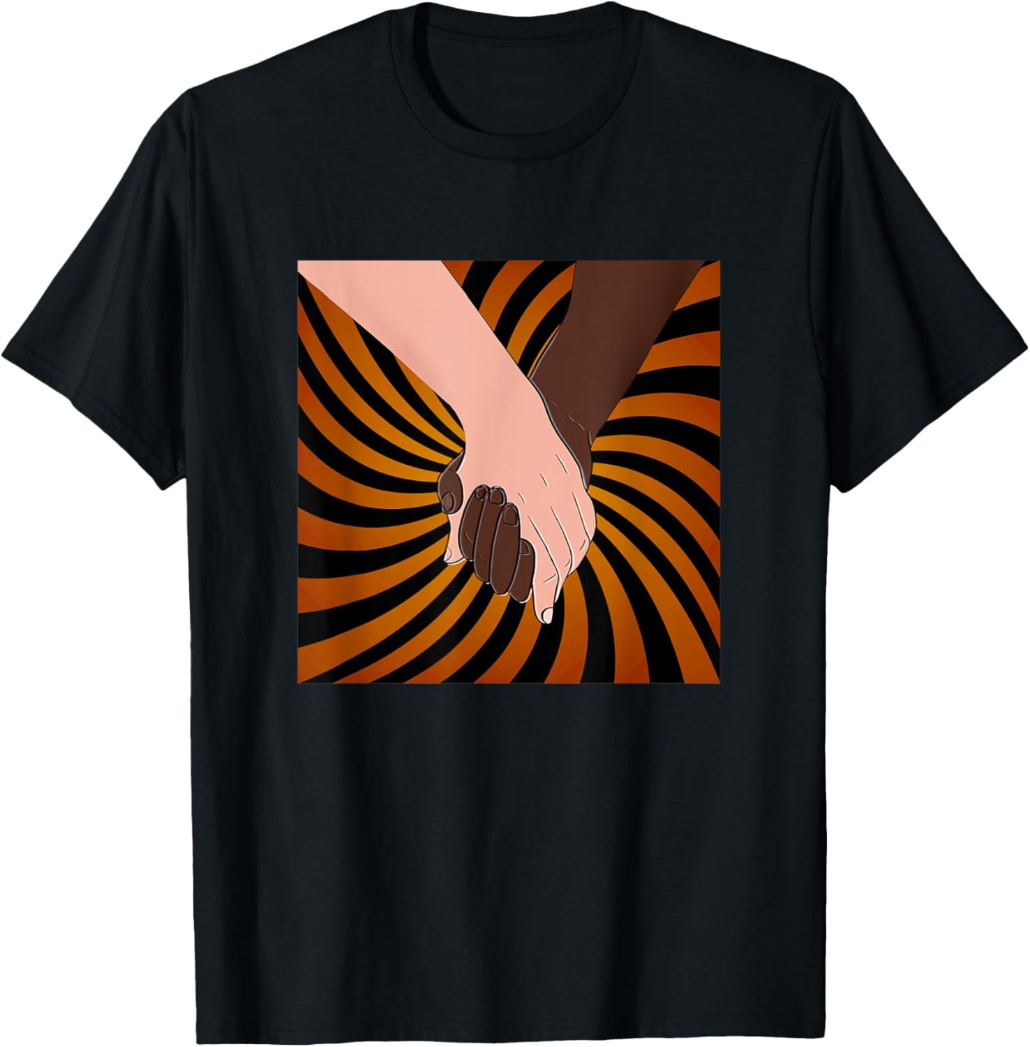 Pop art,holding hands,love,couple,friendship T-Shirt