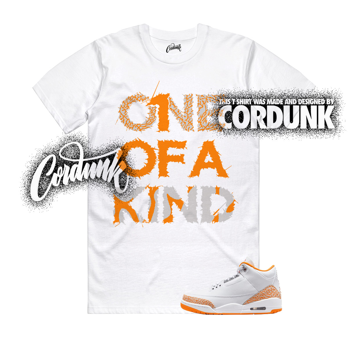 3 Orange Citrus White Cement Grey Multi Color 11 T Shirt Match 1OAK gallery