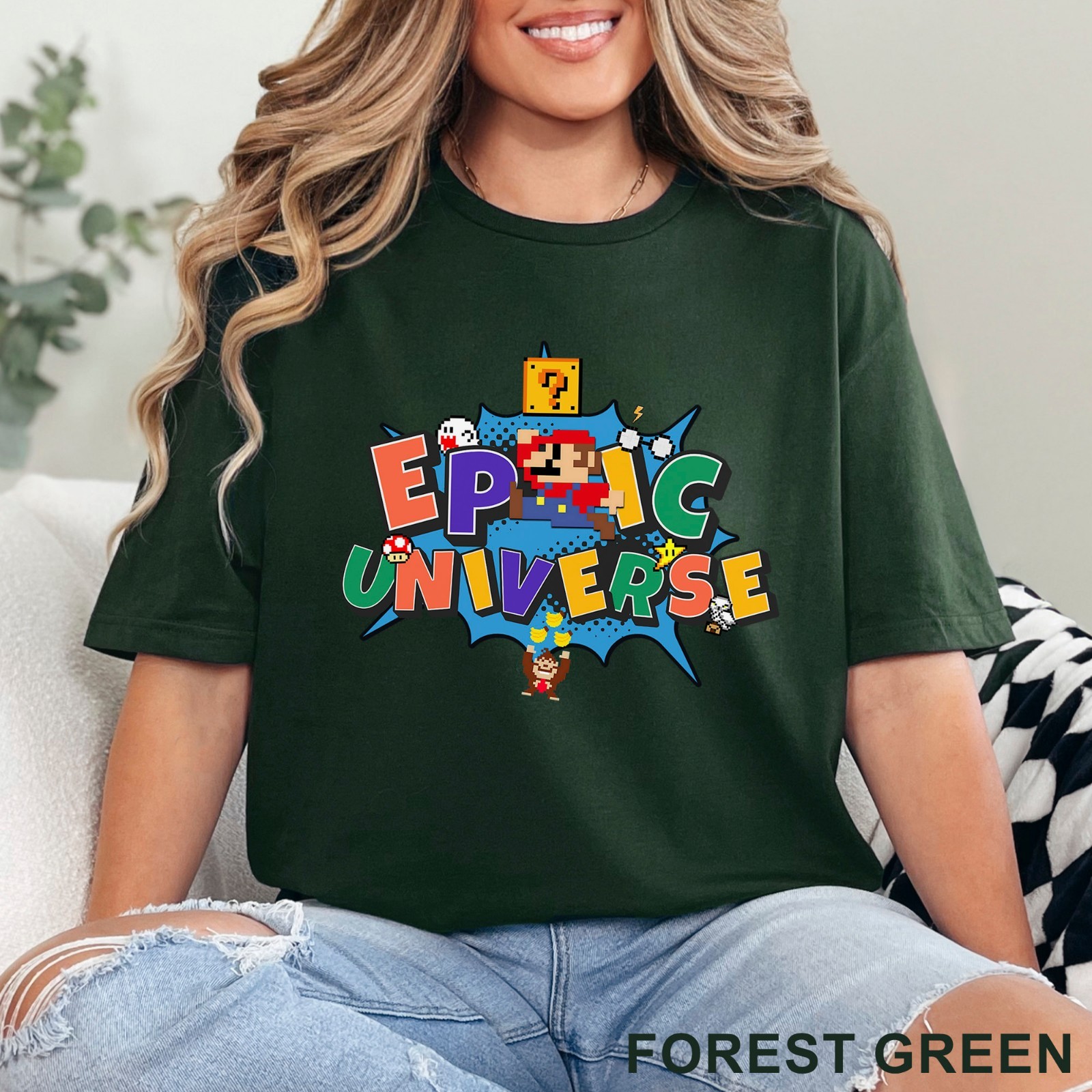 Epic Universe Mario Land Shirt, Super Nintendo World Shirt, Universal, 203449 gallery