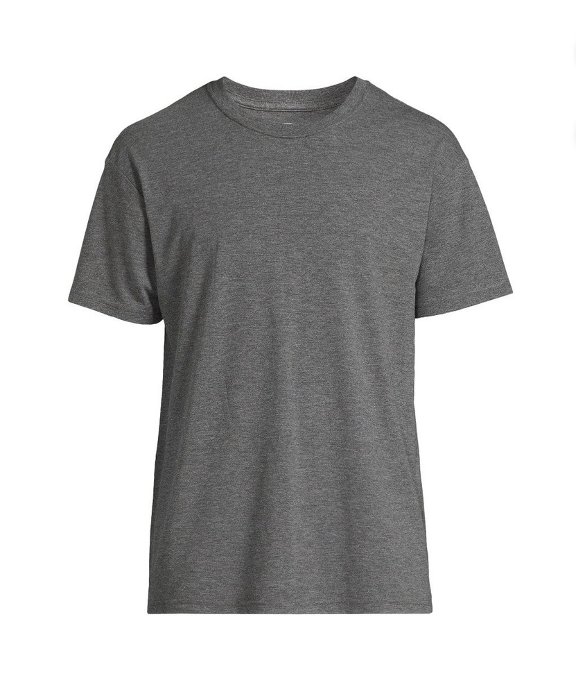 ATHLETIC WORKS Men’s Size 3XL Tri-Blend Short Sleeve Tee • Charcoal Heather