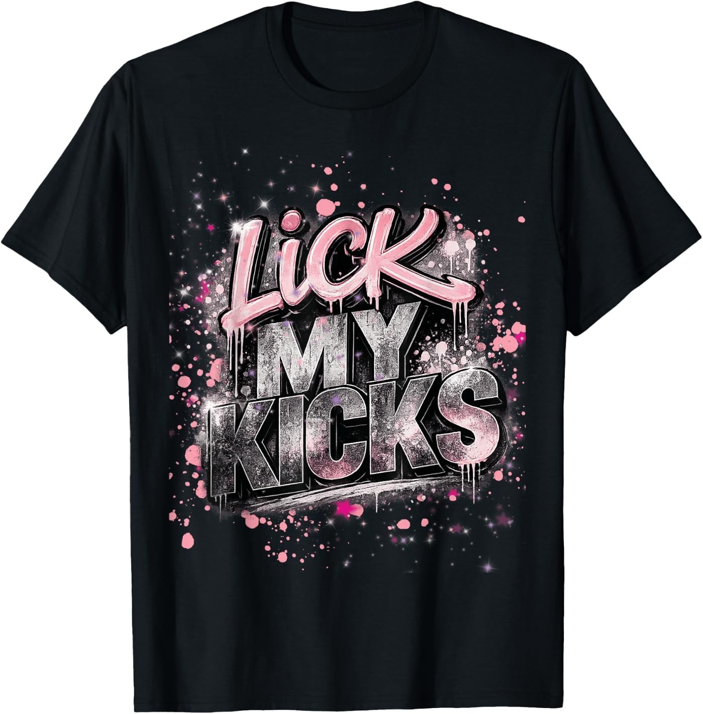 Lick My Kicks Rosegold T-Shirt gallery