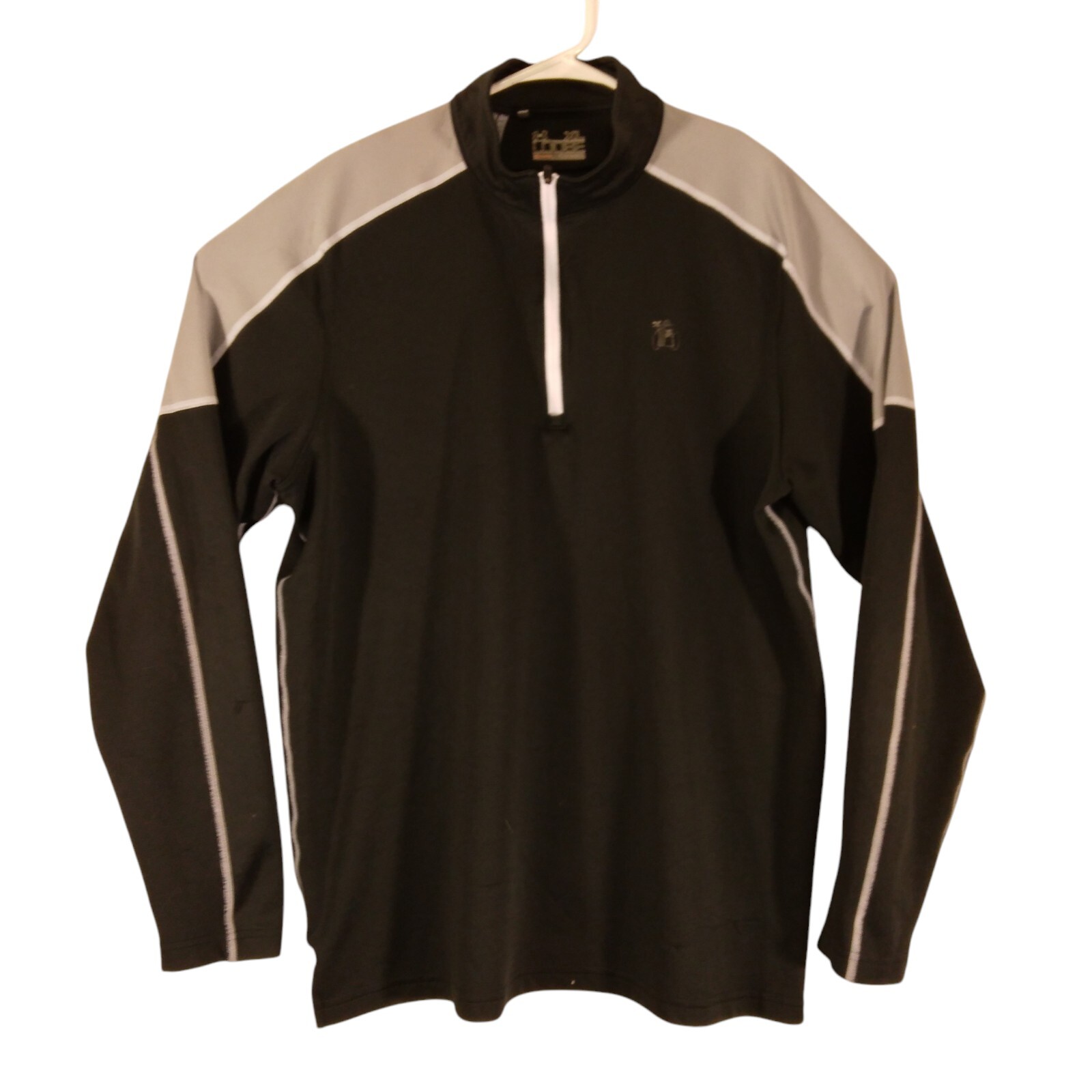 Under Armour shirt jacket mens XL xlarge black mock neck 1/4 zip long sleeve gallery