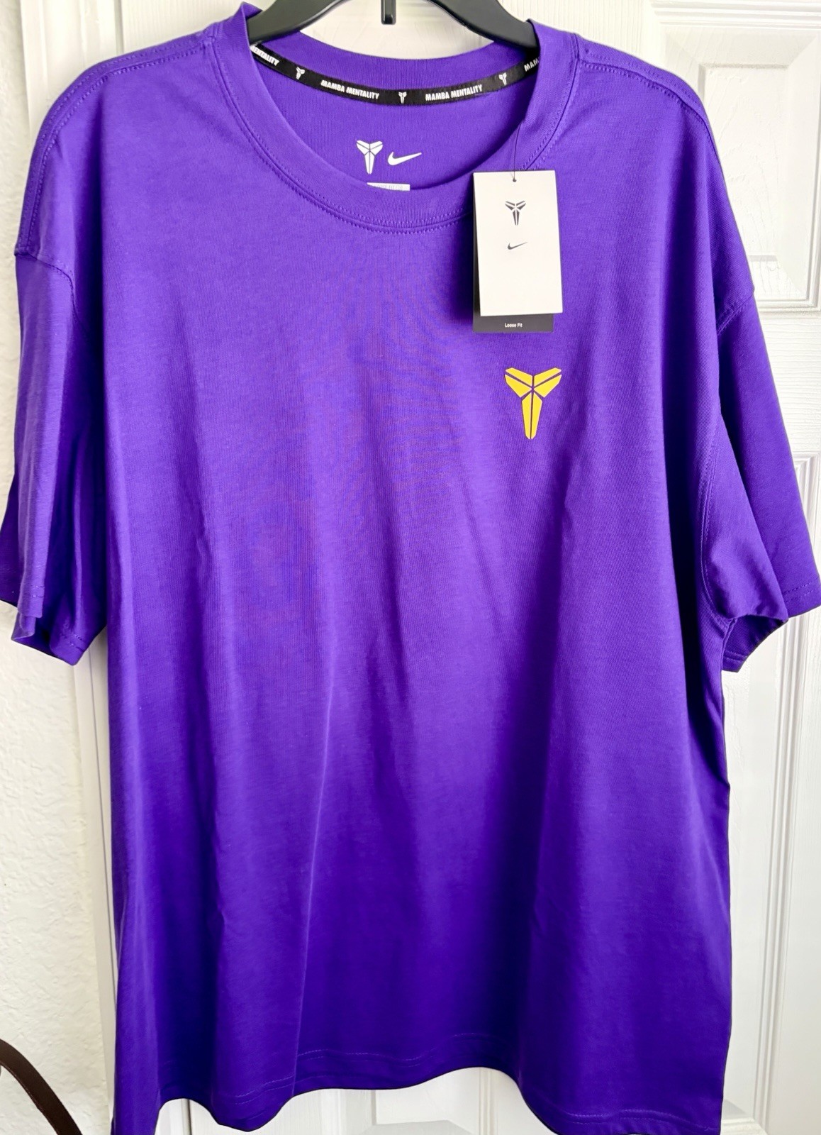 Nike Kobe Mentality Loose Fit T-shirt Purple Sz XL Black Mamba HJ3318-504 NWT gallery