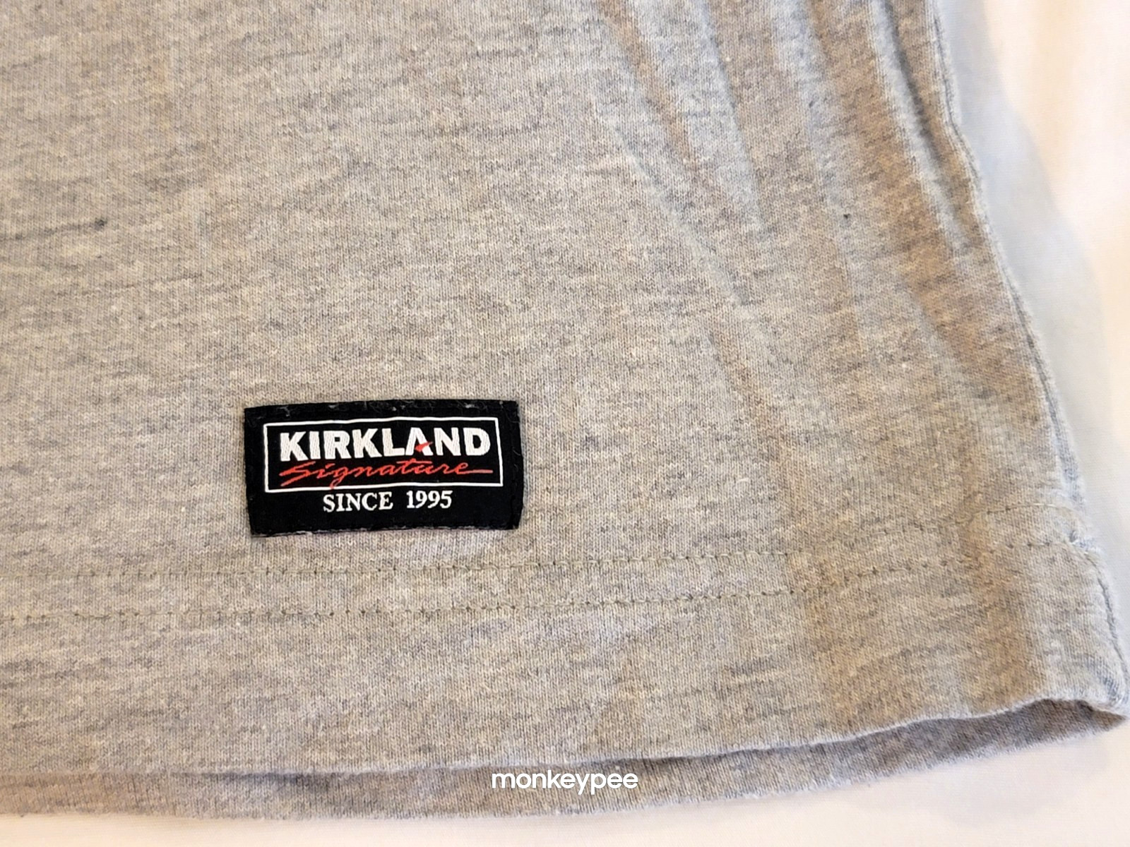 Kirkland Signature Costco Unisex Logo T Shirt Mens Medium Womens large EUC gallery