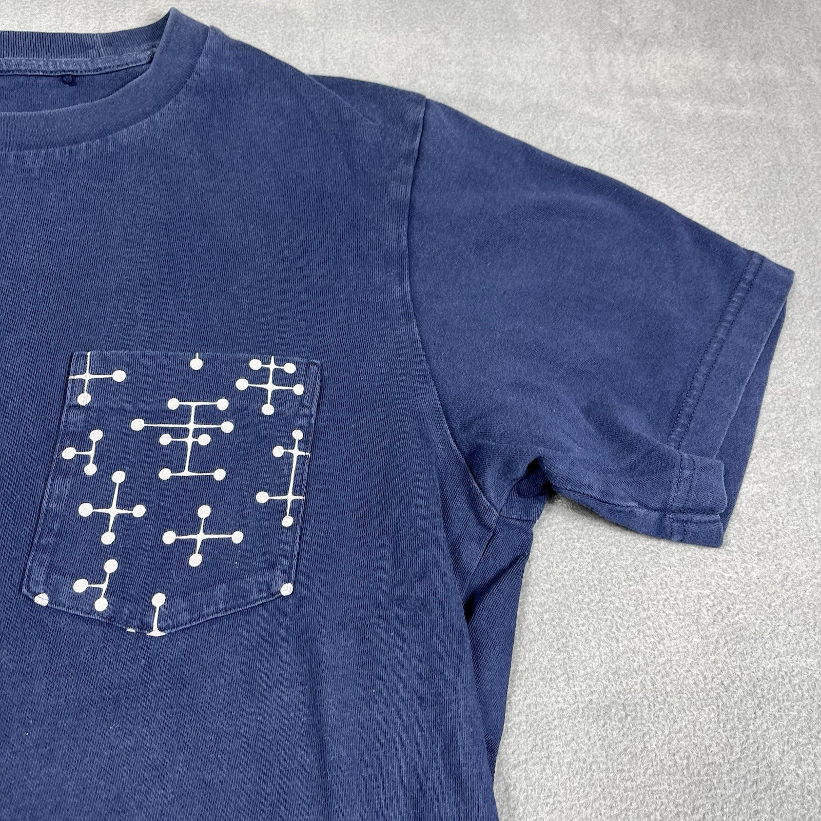 UT Uniqlo x Eames Office Shirt Adult S Blue Short Sleeve SPRZNY MoMA Mens gallery