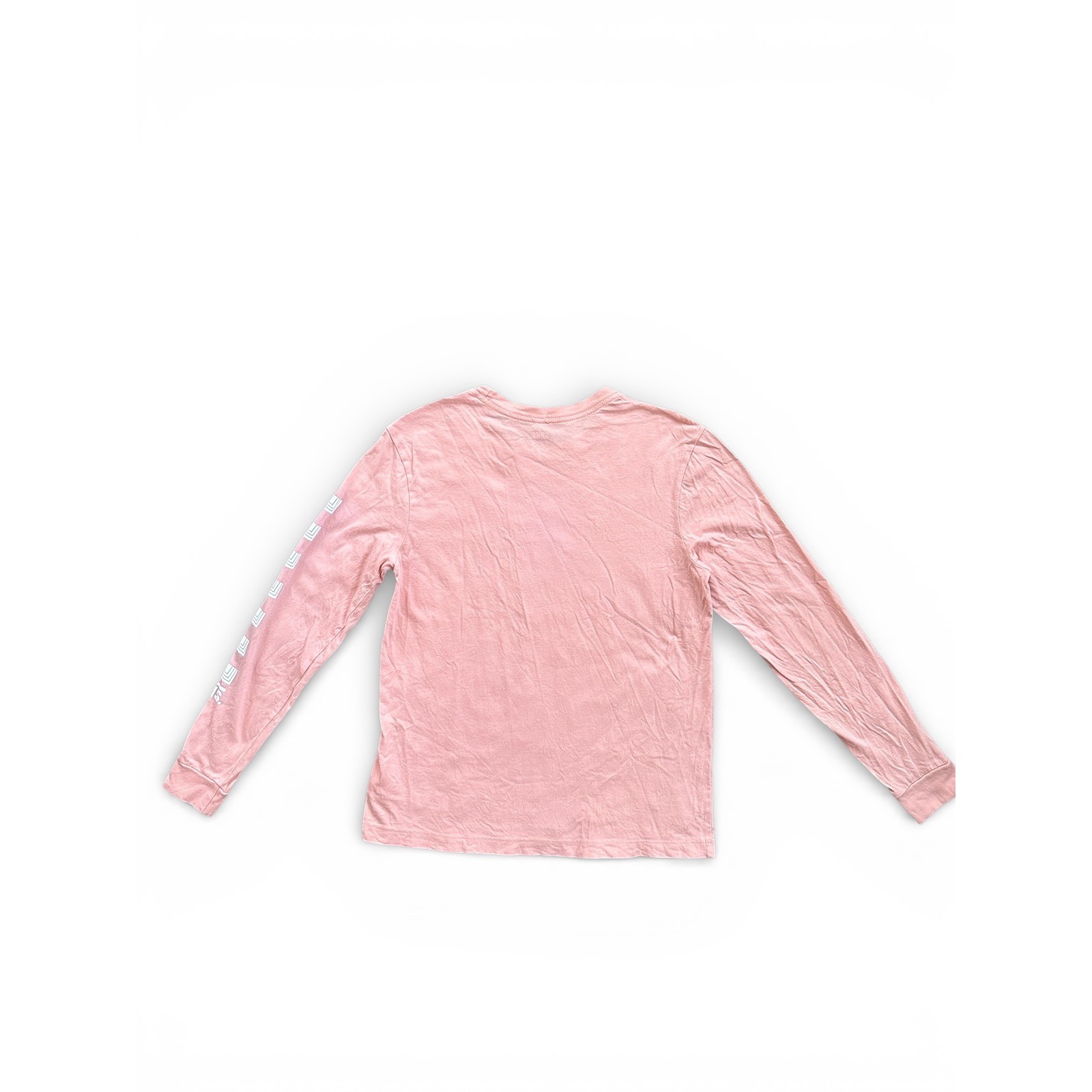 Vans mens Long Sleeve Graphic T-Shirt Pink Checkerboard Logo VN0A7S1V Medium gallery
