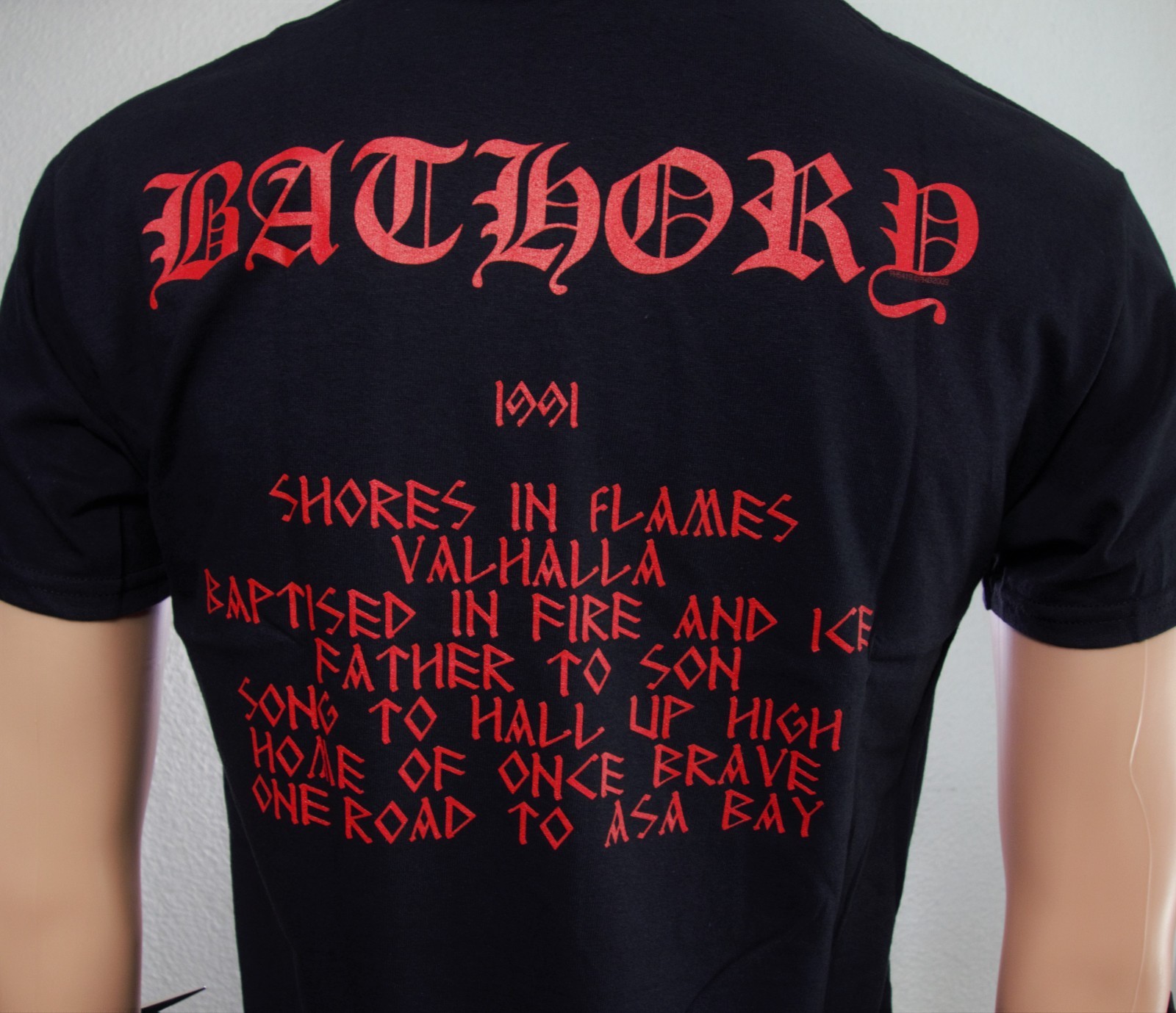 Bathory (Hammer Heart) Band T-Shirt gallery