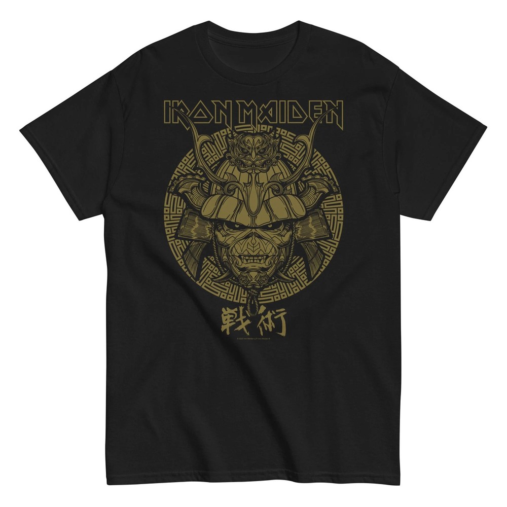 Iron Maiden Senjutsu Officially Licensed Mens T Shirt Black